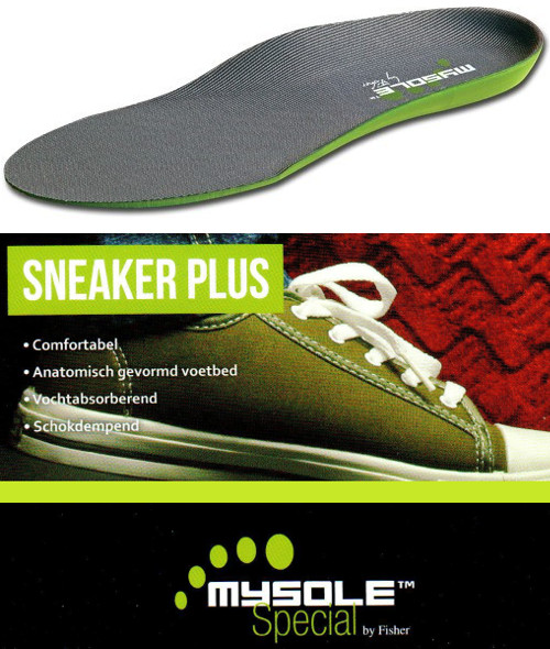 Inlegzool voor sneakers - Mysole Sneaker Plus